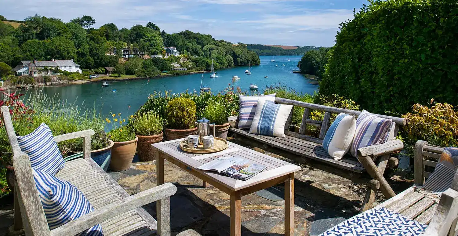 Waterside Holiday Cottage with Outdoor Seating in Falmouth Area